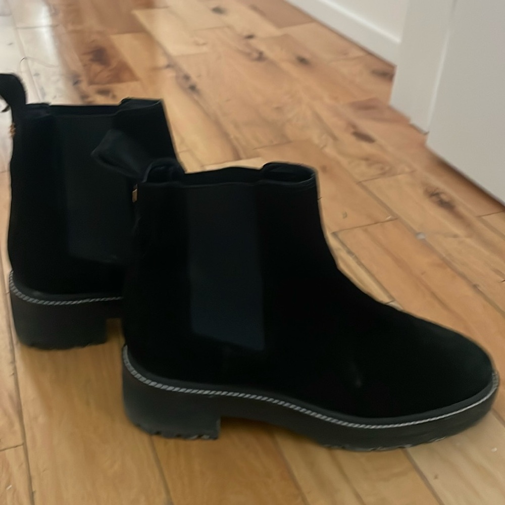 Tory Burch Suede Chelsea Boots